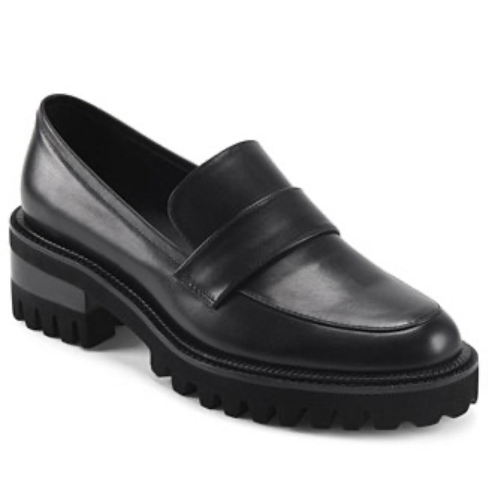 Classic Black Loafers for Women